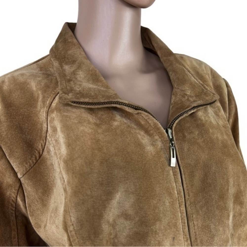 Preston & York Women's Brown Jacket 100% Leather Size XL - Picture 5 of 10